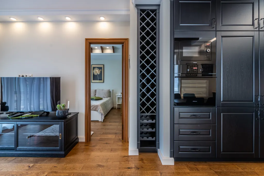 Апартамент с круговым балконом