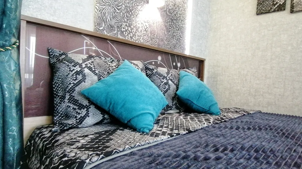 Квартира с панорамным видом на город у аэропорта