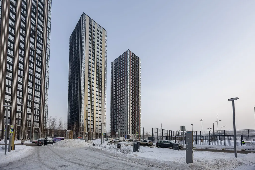 Квартира Квартира с видом на город в корпусе Нью-Йорк — Москва