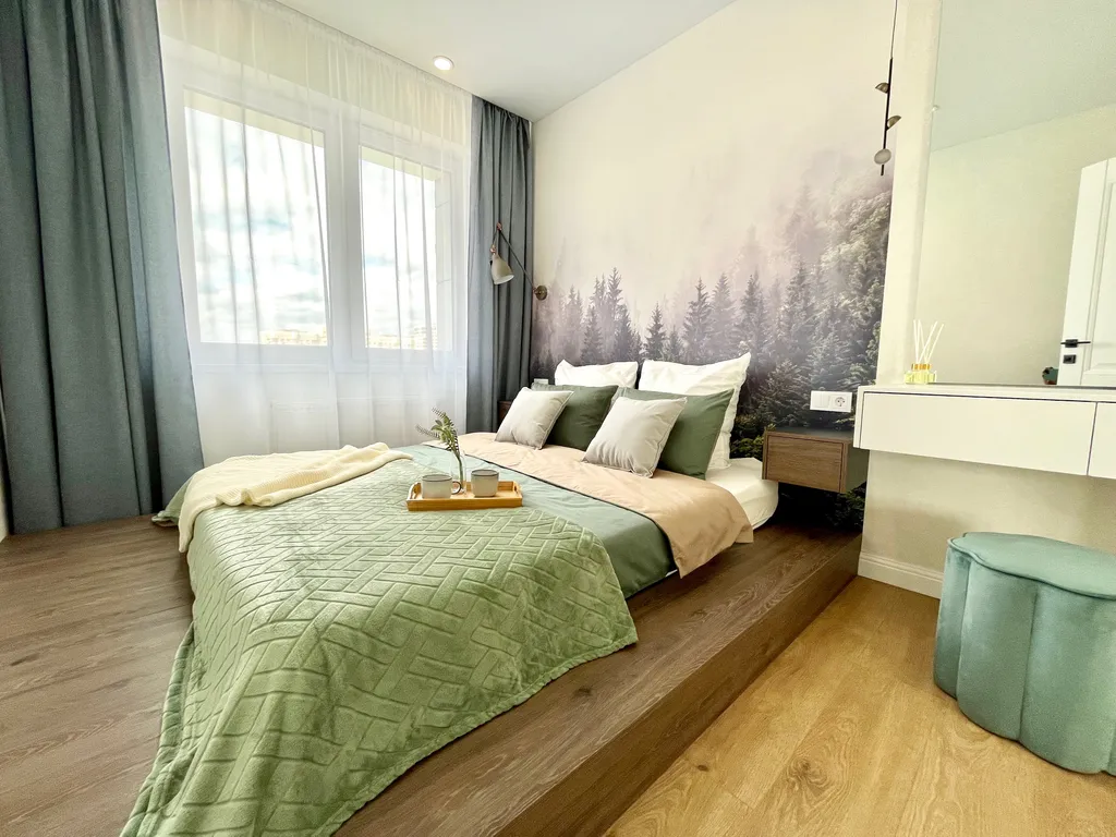 Супер-современная квартира Sunvilles с видом