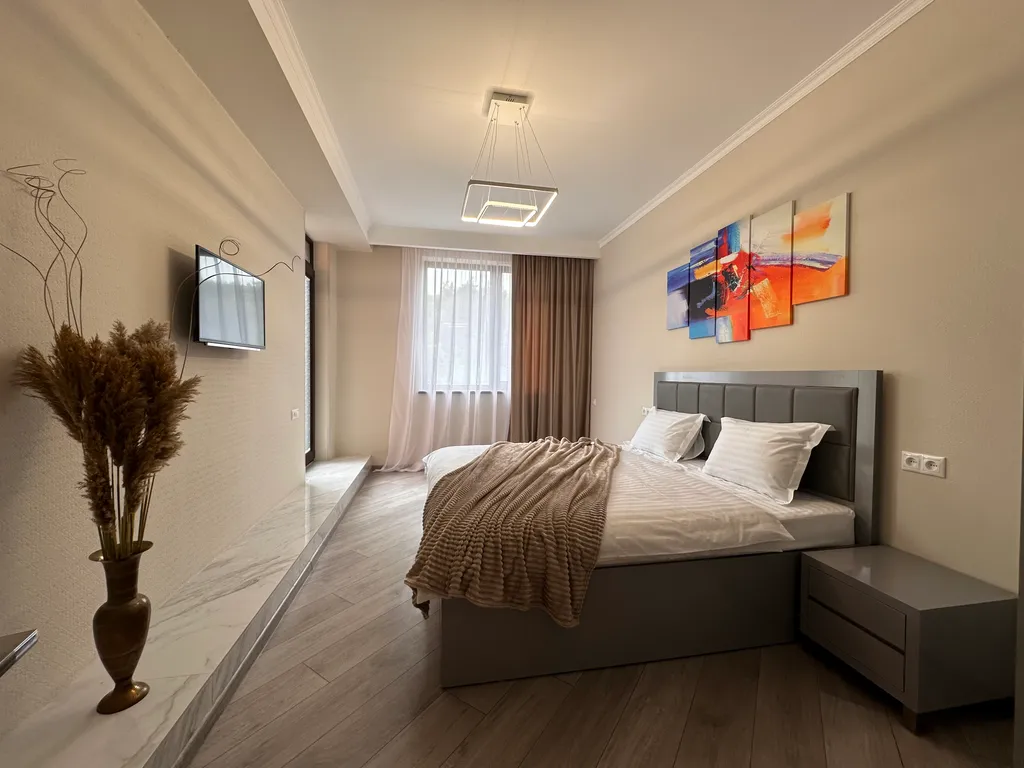 Апартамент с видом на горы и большой террасой