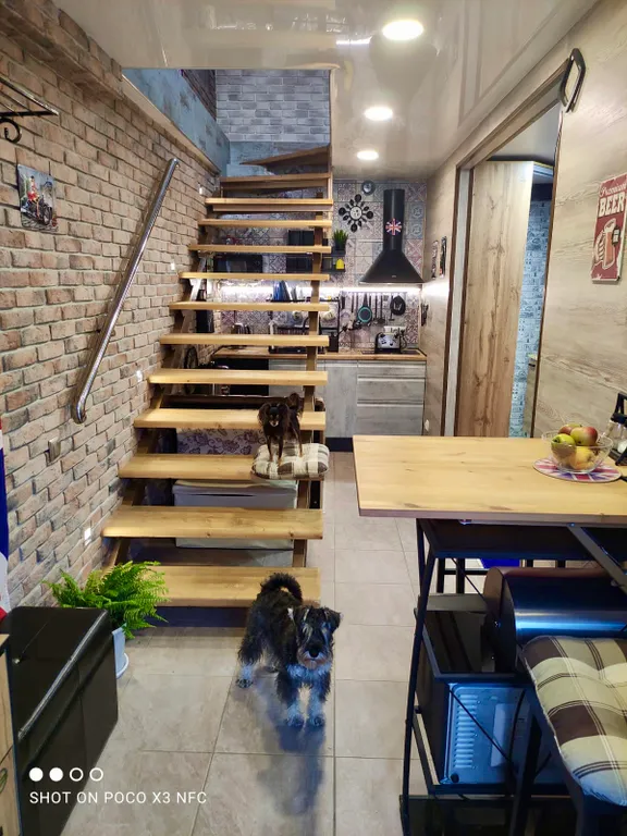 Двухуровневая квартира в Коктебеле с кондиционером недалеко от моря