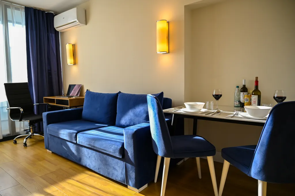 Уровня lux с видом на море с ps4 и кофеваркой