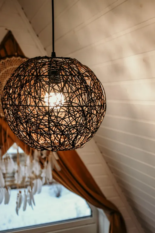 Коттедж Коттедж Медовый А-фрейм с уникальным дизайнерским интерьером — Озёры