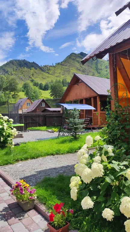 Коттедж в горах Алтая