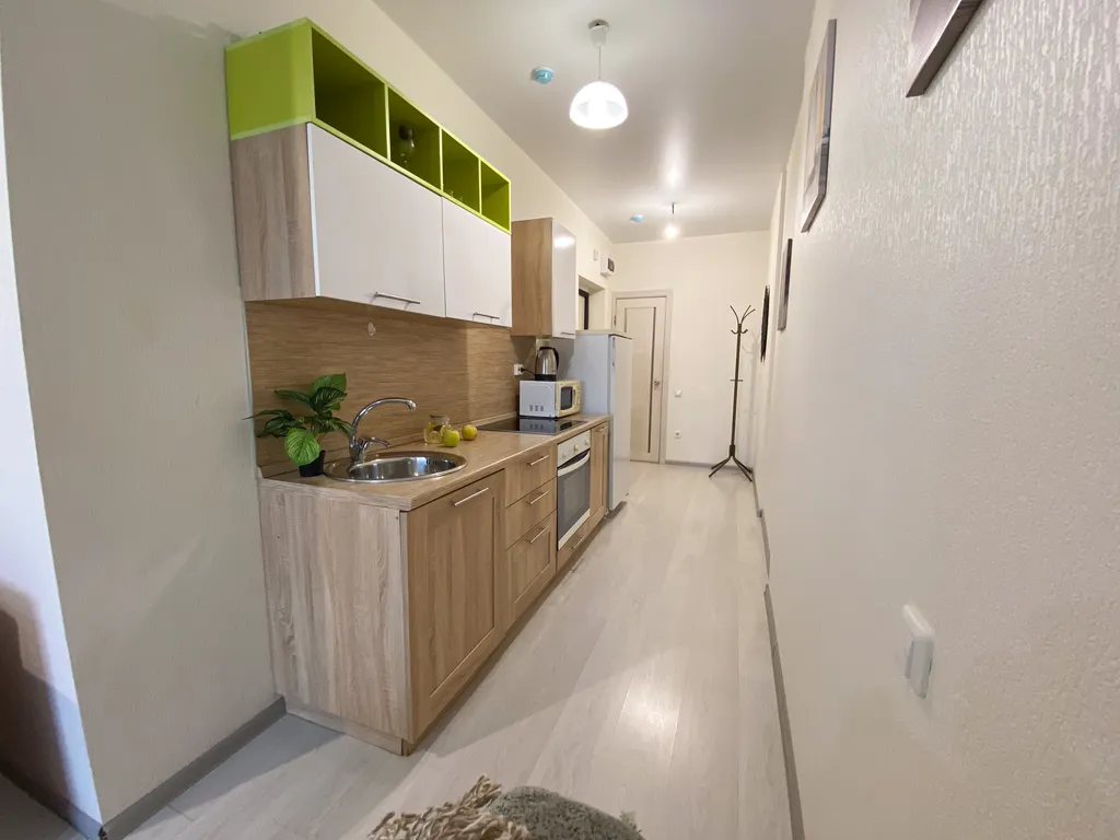 Светлая студия в новом ЖК у парка Молодёжный