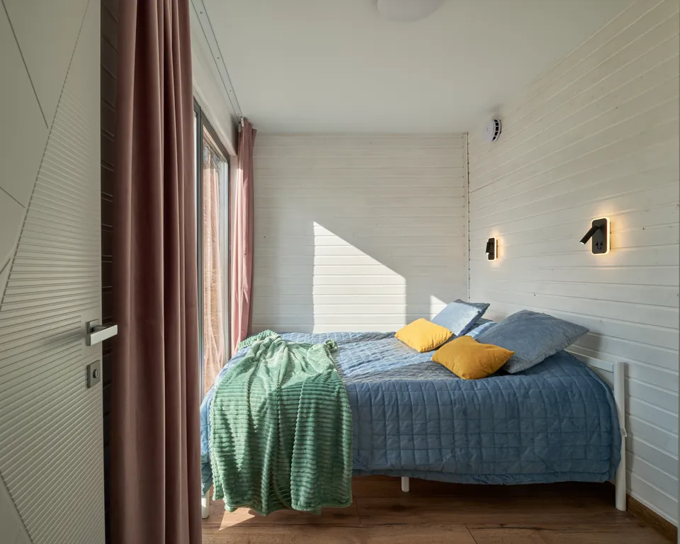 Уютный дом на можайском водохранилище в поселке с собственным пляжем