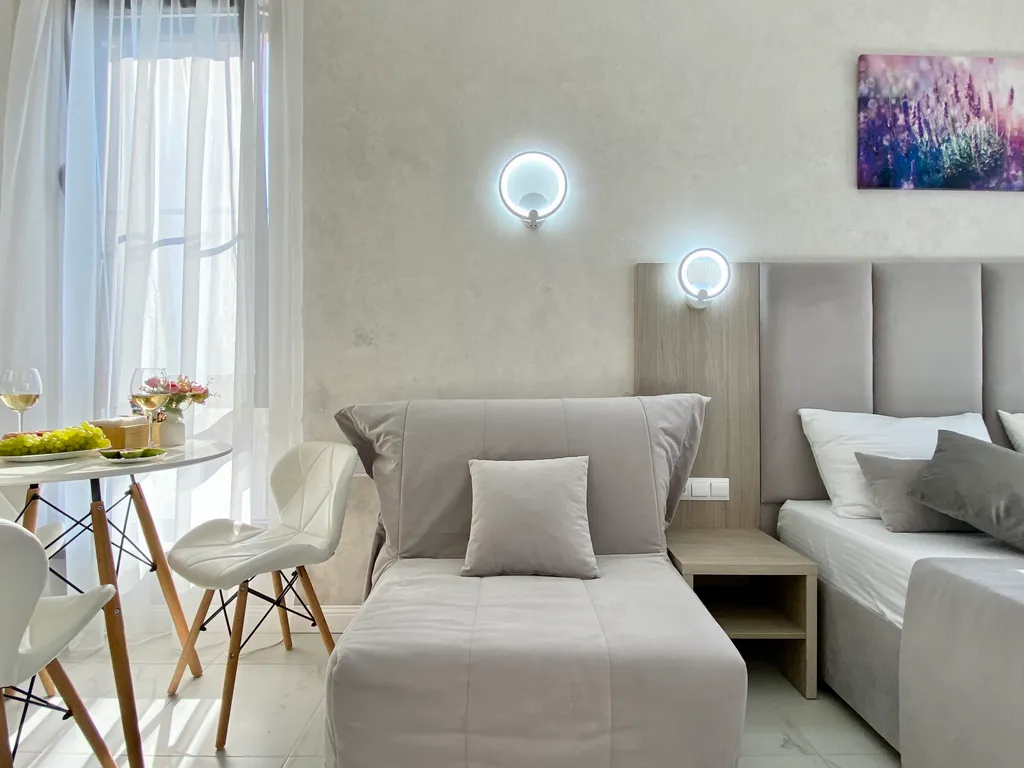 Квартира Комфорт студия с видом на море и реку — Лазаревское