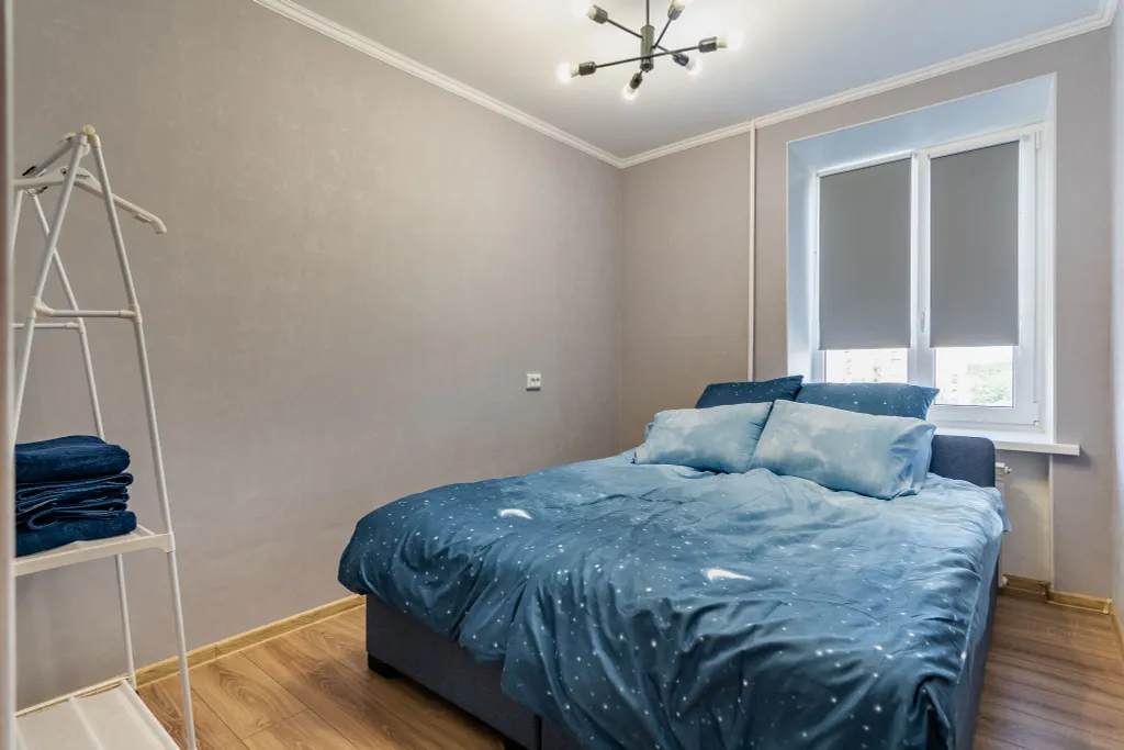 Квартира Двухкомнатная квартира Veter Indigo рядом с парком — Санкт-Петербург