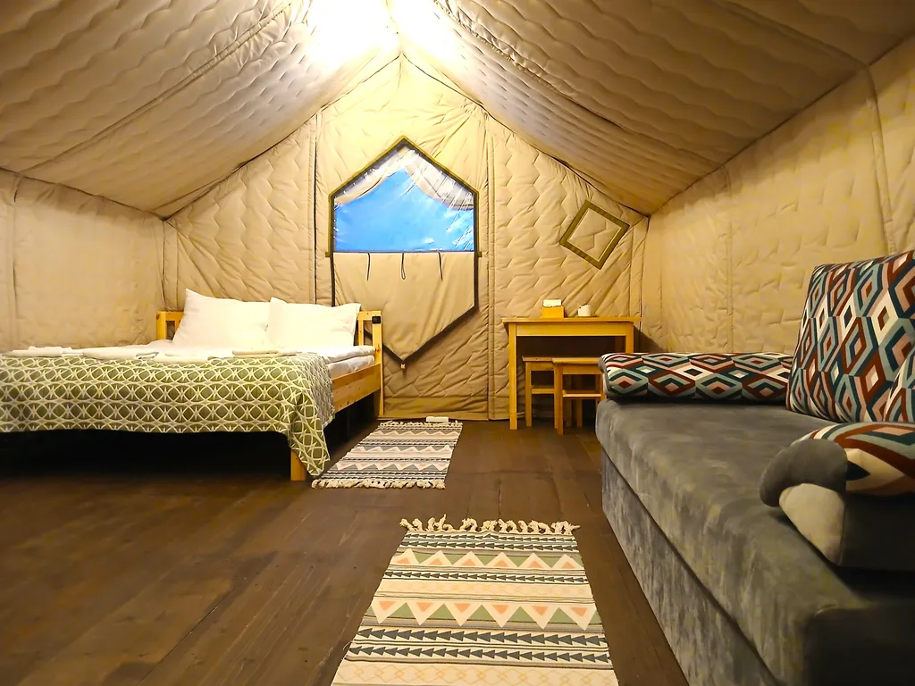 Панорамный сафари-тент для четверых