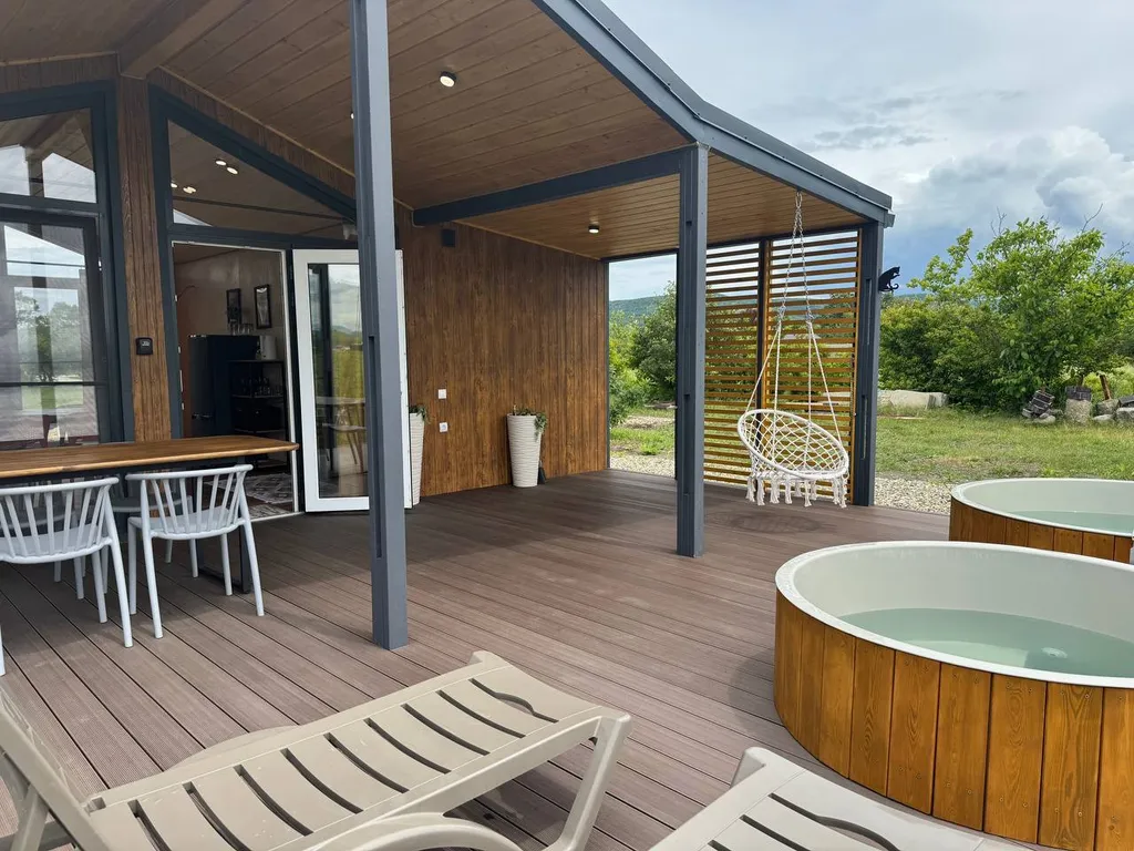 Вилла с купелями и баней