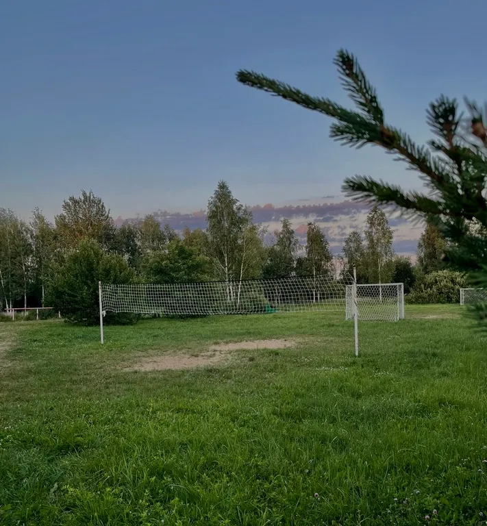 Дом рядом с лесом и прудом