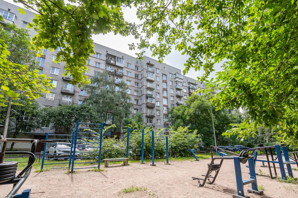 Квартира Квартира однокомнатная рядом с рекой и парком — Санкт-Петербург