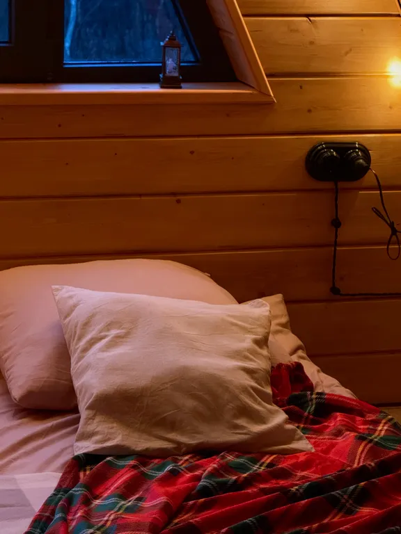 Уютный треугольный Ромашковый дом.