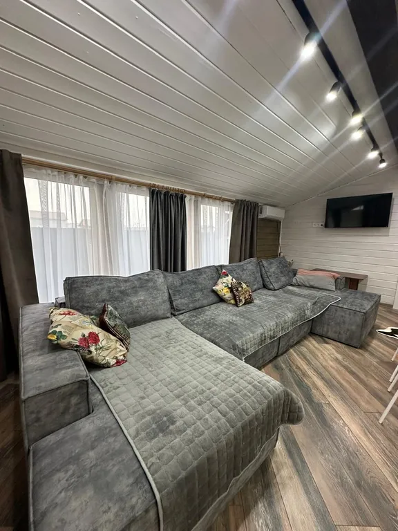 Коттедж Уютный домик на базе отдыха глэмпинге Салтыковские бани - Мир пара — Ганусово