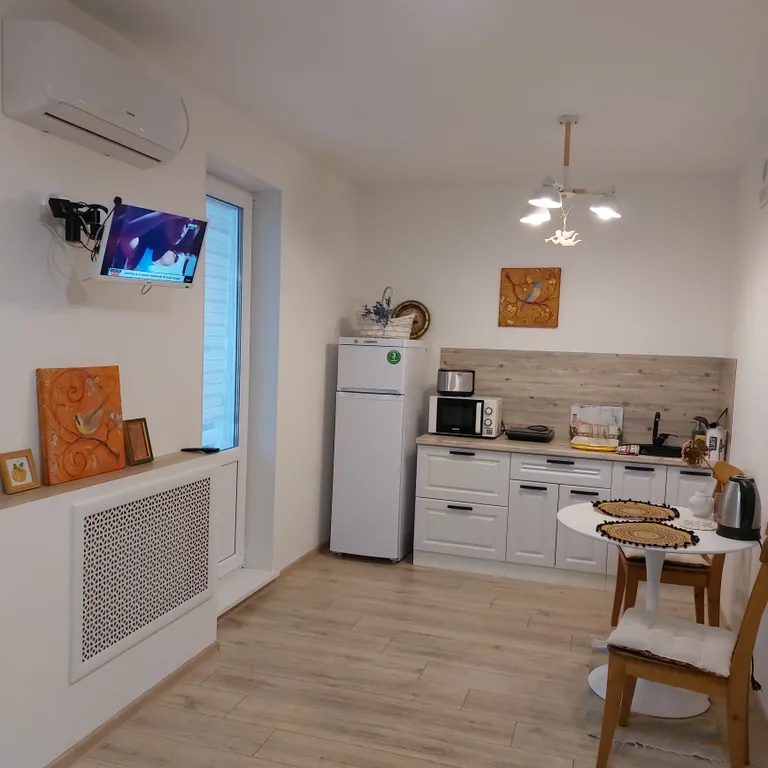 Прелестная студия с уникальным видом на Онежское озеро