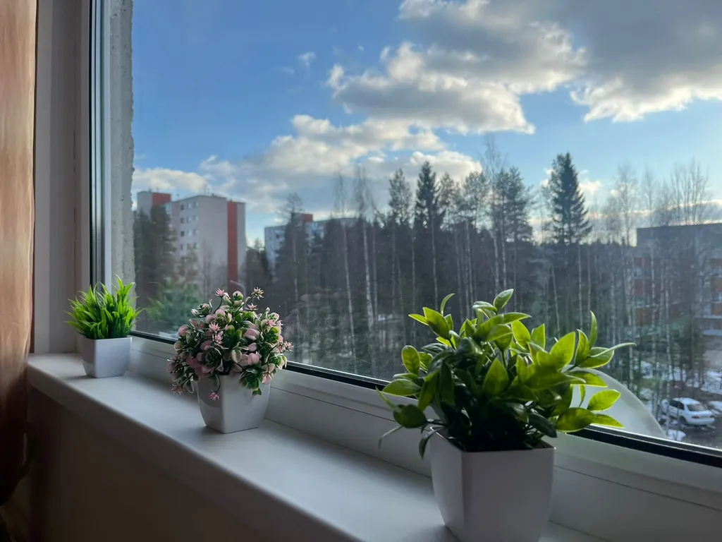 Финская светлая 2х-комнатная квартира. Рядом лес, лыжный комплекс