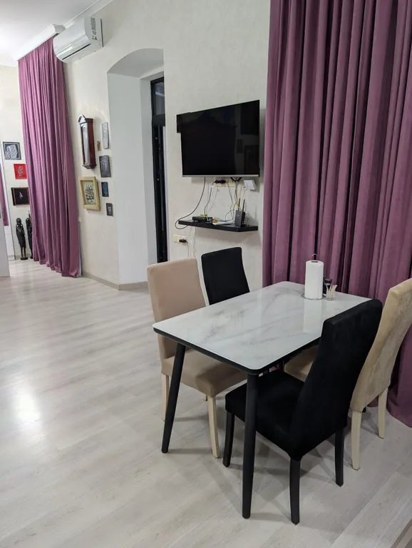 Nika's apartment in an old Tbilisi