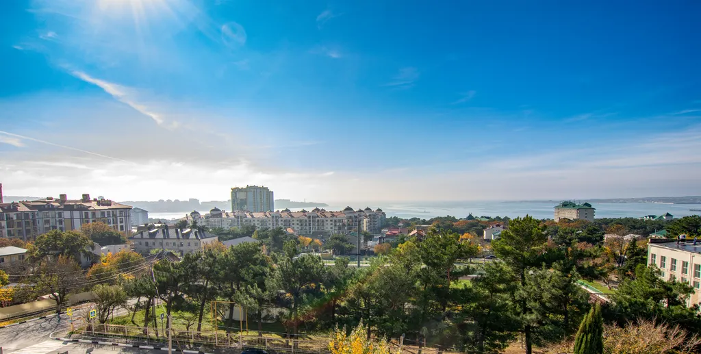 Апартамент blue sky с видом на море