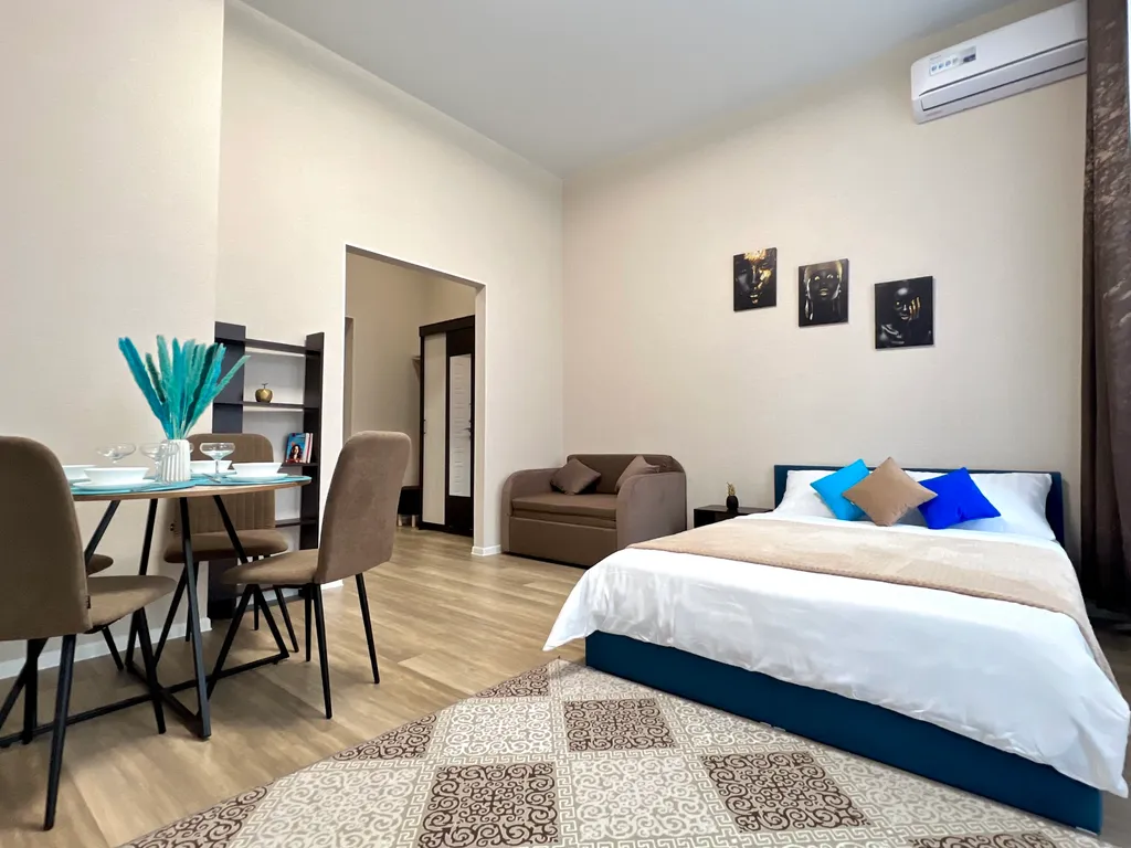 Квартира Квартира Студия для 3 гостей рядом с Экспоград Юг — Краснодар