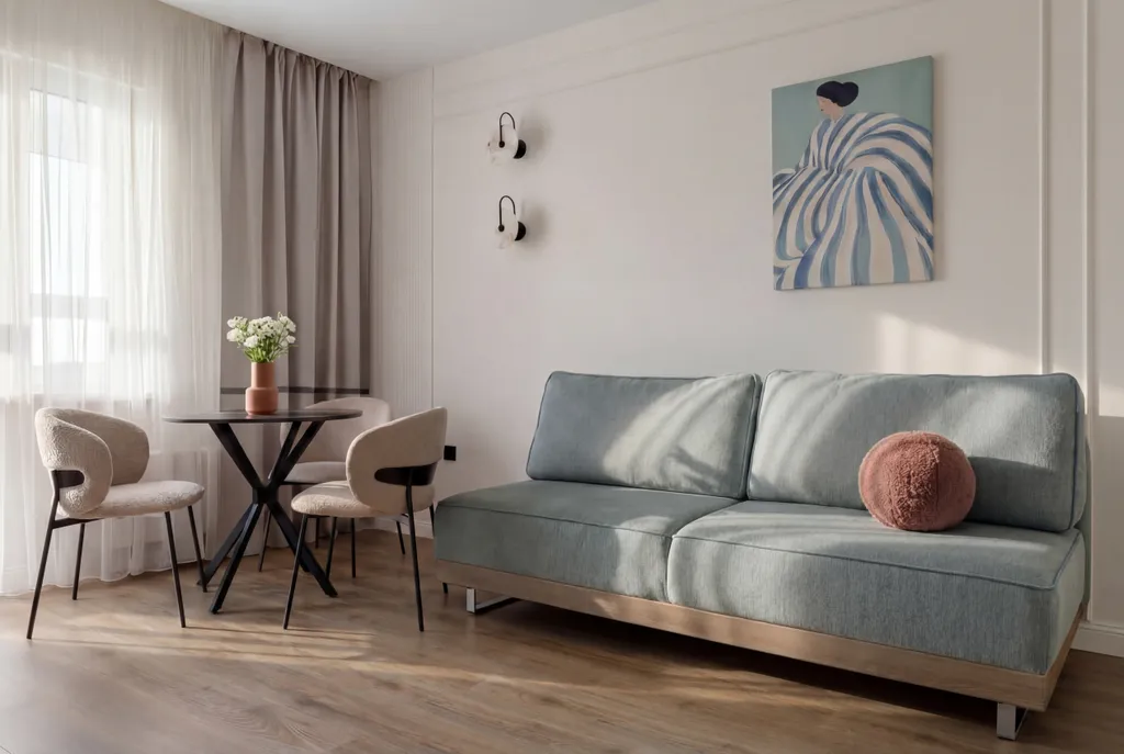 Квартира Квартира в мятных тонах у парка Краснодар с парковкой — Краснодар