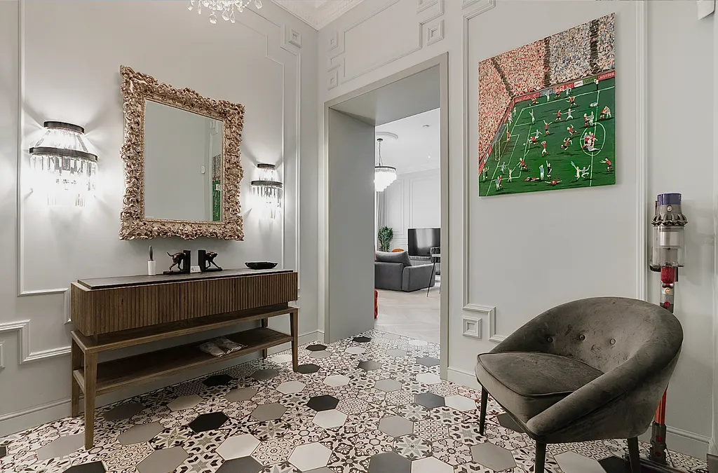 Апapтаменты с новым дизайнeрcким рeмонтом, пaнopамным видом на Невcкий