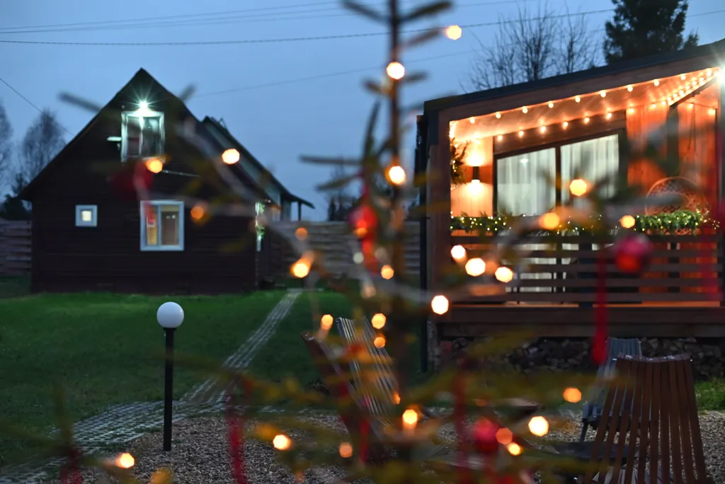 Уютный домик с баней