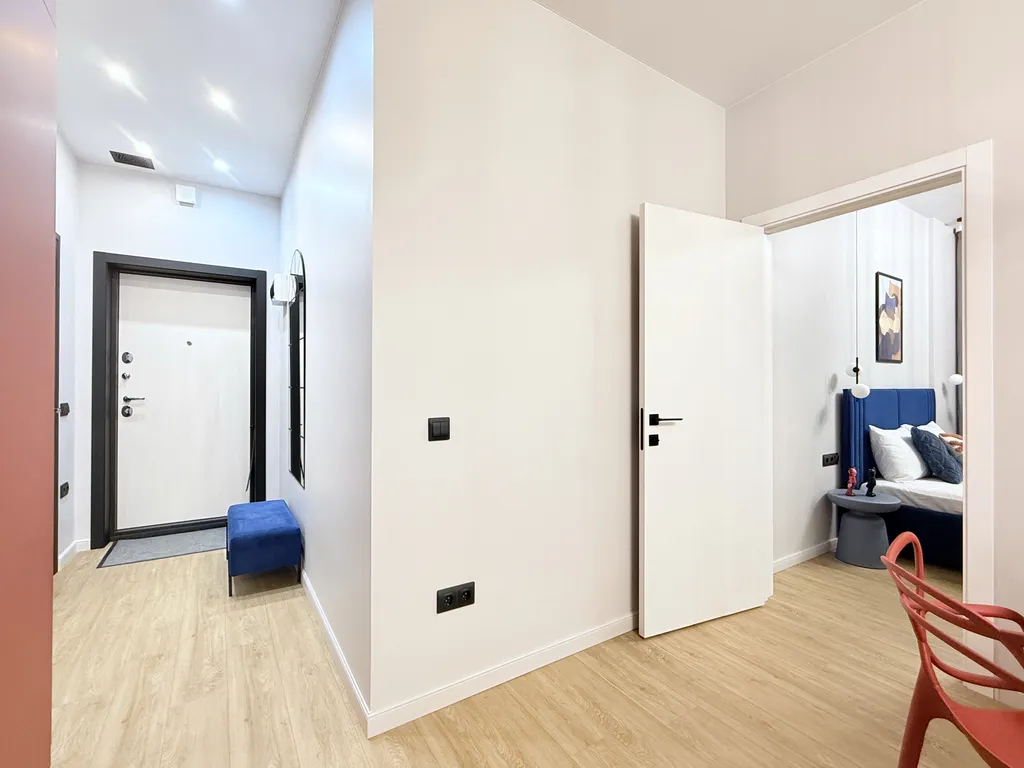 Квартира Квартира Яркий дизайн, панорама на реку прямо с кровати — Новосибирск