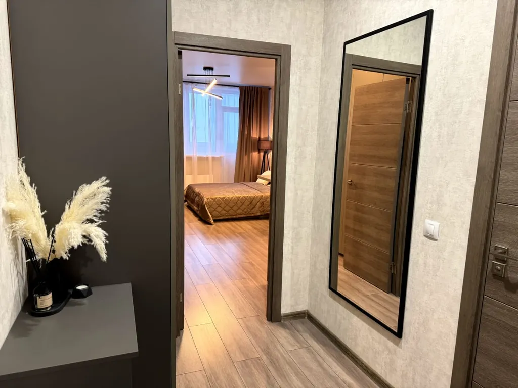 Уютная студия с дизайнерским ремонтом у метро Девяткино