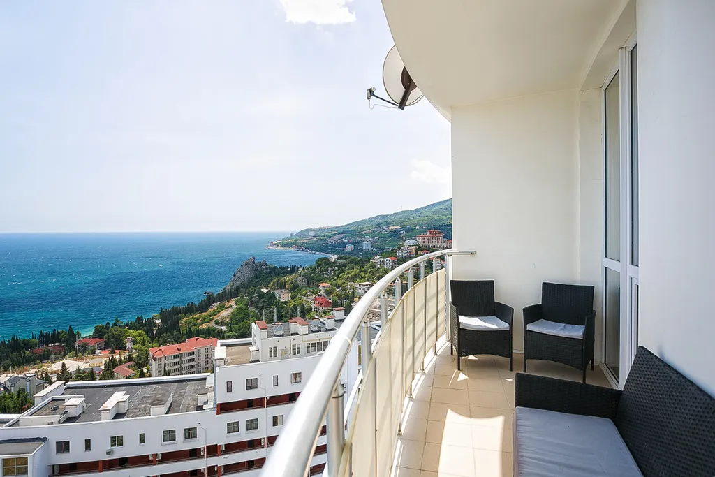 Апартаменты Luxe c видом на море, горы