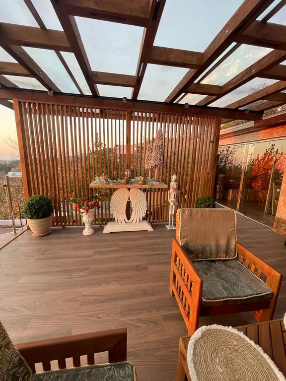 Дом с  бассейном, финской сауной, джакузи и шикарным видом на море