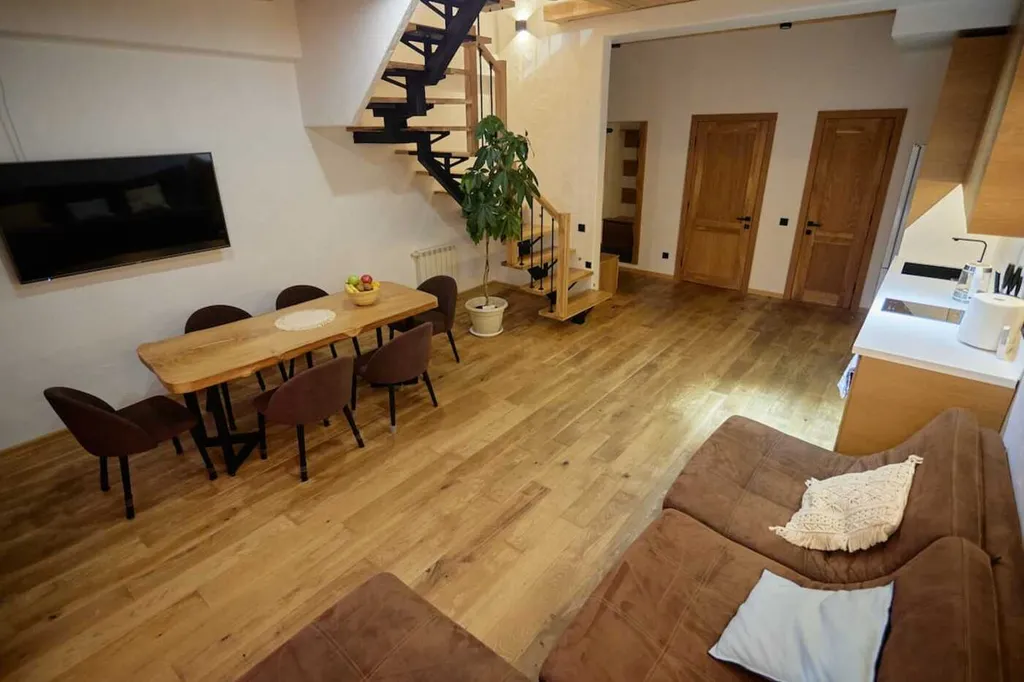 Дуплекс в стиле шале с сауной