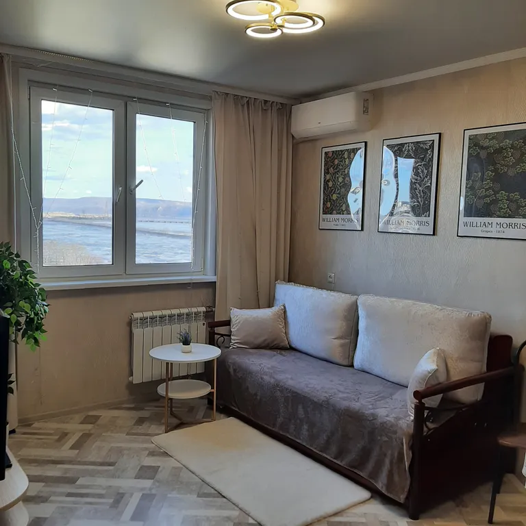 Уютная квартира с видом на Жигулевские горы и Волгу