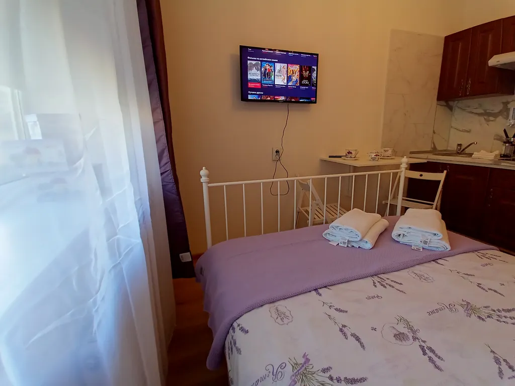 Квартира Квартира Студия рядом с НИИ Петрова — Песочный