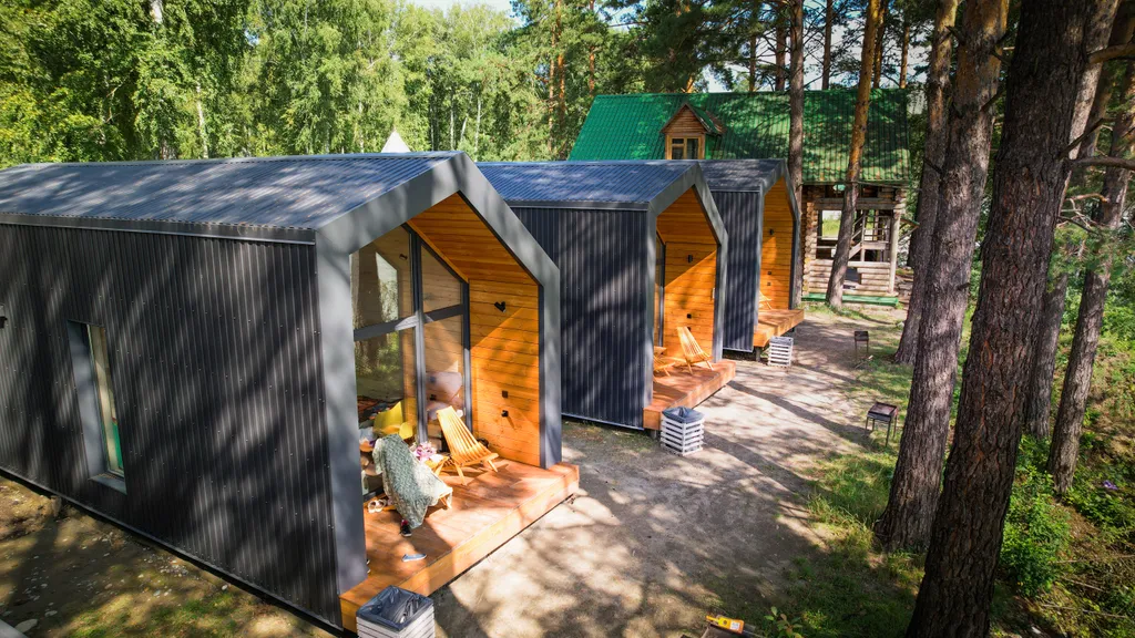 Коттедж 1-комнатный Дом — аренда посуточно в Катунь