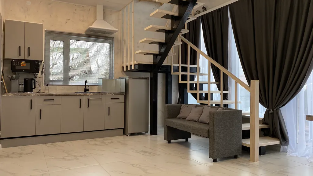 Дом Sainiemi с сауной на окраине Петрозаводска  у Онежского озера