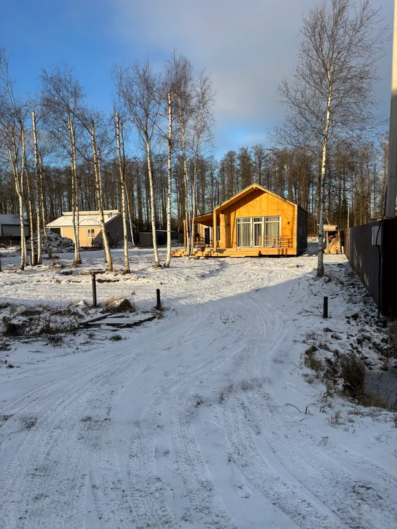 Уютный дом с баней на дровах