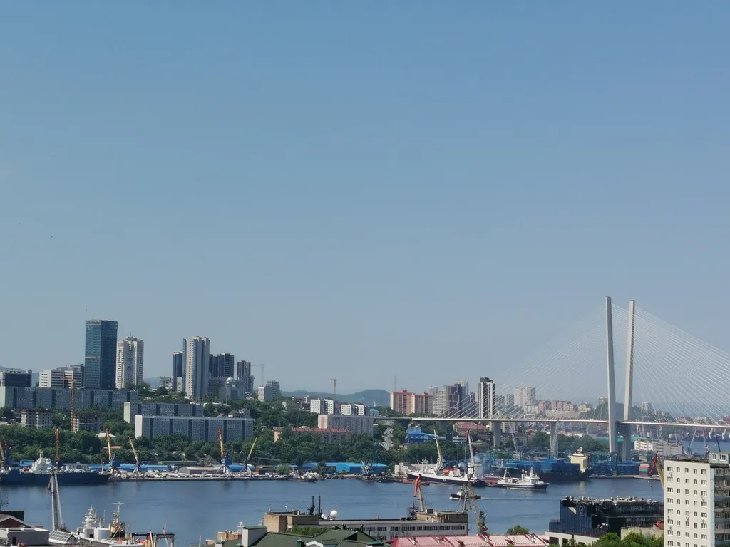 Квартира Квартира рядом с центром с видом на Золотой мост и море — Владивосток