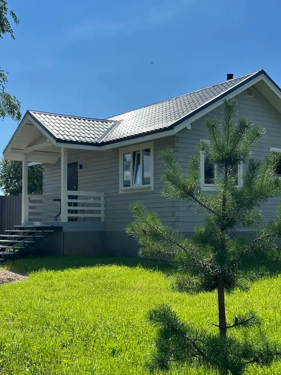 Дом с баней у водохранилища