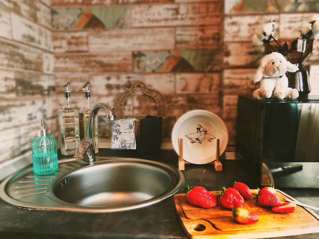 Уютная студия в горной эстетике у подножия Машука