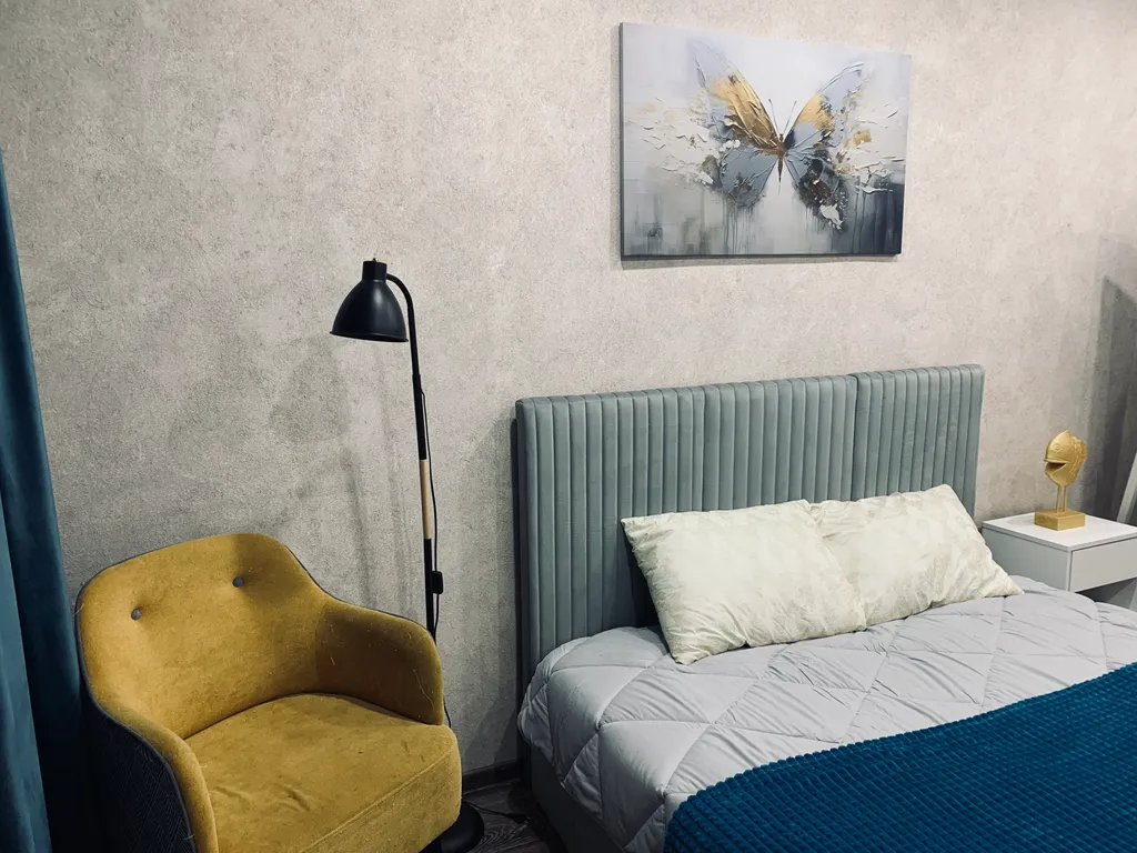 Уютная 2-комнатная квартира с окнами на сад