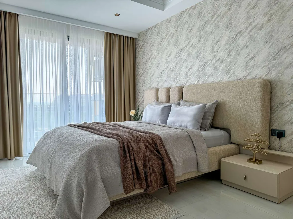 Апартаменты Azura World с видом на море, в комплексе 5 звезд