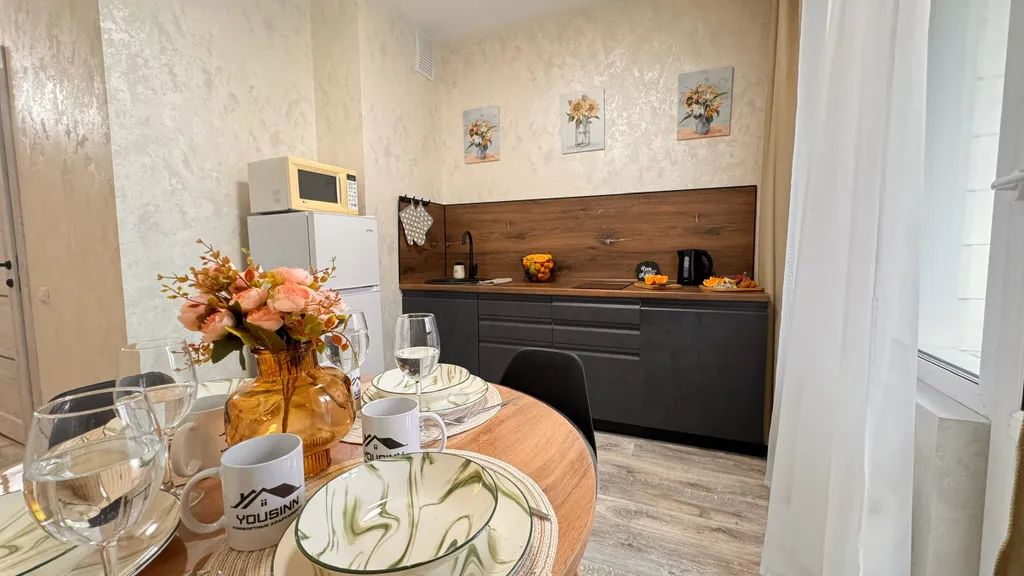 Квартира Апартаменты premium-класса для 4-х, около аквапарка, в новом доме, с парковкой — Новосибирск