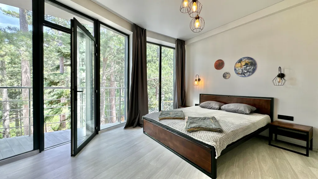 Дом в заповеднике с баней на дровах