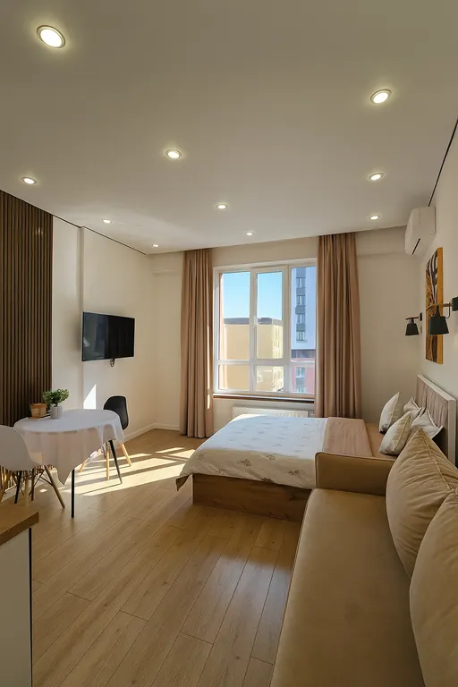 Яркая и стильная студия рядом с mega park