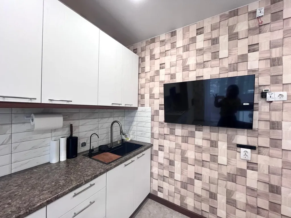 Квартира Светлая однокомнатная квартира в уютном районе города — Великий Новгород