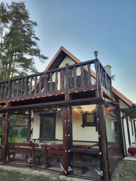 Уютный дом с прекрасным видом на лес