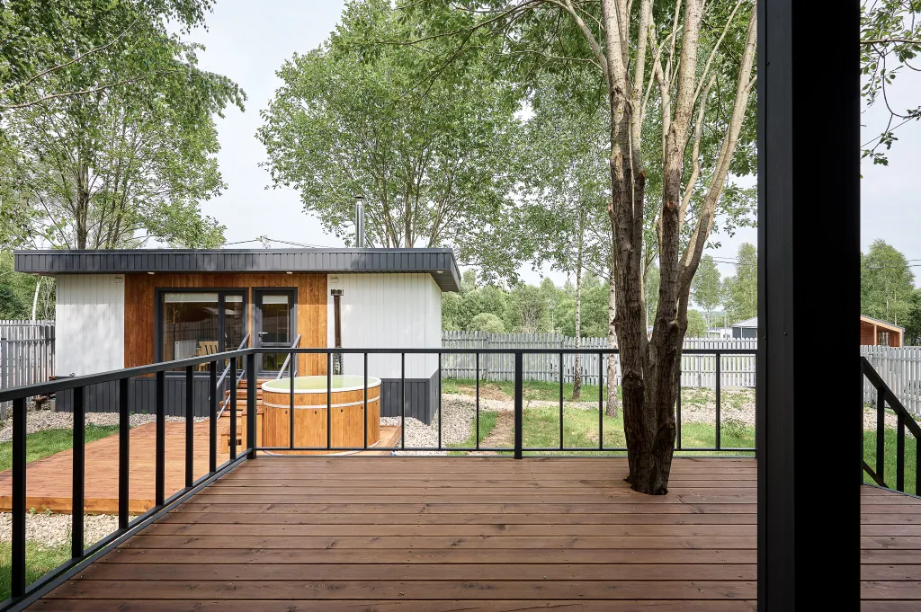 Рябиновый - дом с баней и чаном