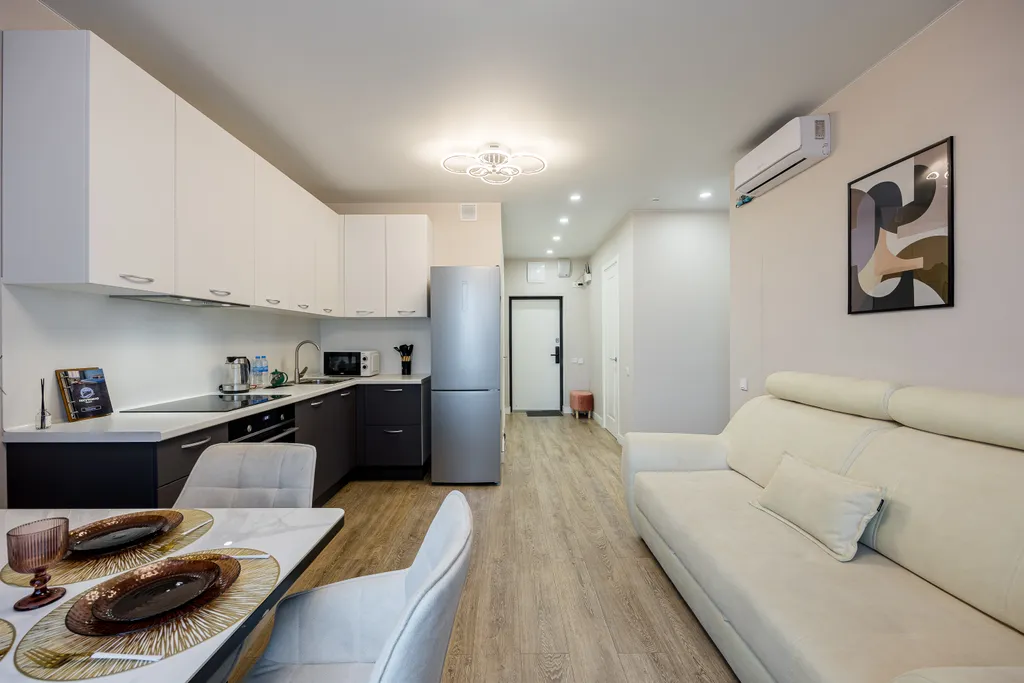 Современная квартира рядом с метро Румянцево