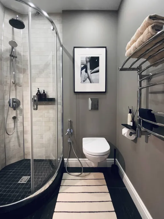 Квартира Атмосферная квартира с панорамным видом и 2-мя спальнями — Москва